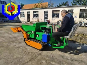 מיני זחלן חקלאי קטן המשגר 0.8 טון בוסתן בית להרים dump משאית אשפה טרקטורים - Product Image 4
