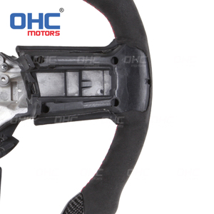 Volante de Fibra de Carbono con LED RPM para <span class=keywords><strong>Ford</strong></span> <span class=keywords><strong>Mustang</strong></span> <span class=keywords><strong>Shelby</strong></span> 2010 2011 2012 2013 2014 Volantes OHC Motors - Product Image 2