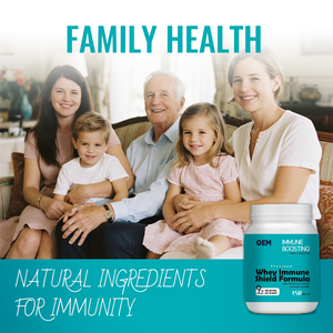 Oem/odm מועשר בויטמין חלבון מי | תמיכה חיסונית & שריר | טעם מותאם אישית & אבקת תווית - Product Image 6