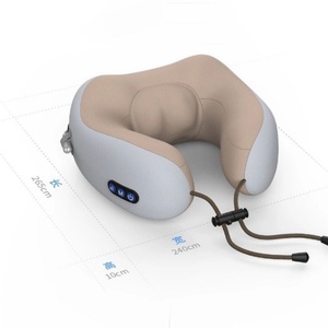 U-<b>shaped</b> Massager <b>Pillow</b> Multifunction Portable Electric Wireless Neck Shoulder Massager Outdoor Home Car Travel Relax Massager - Product Image 6