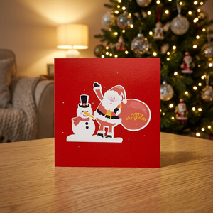 Tarjeta Pop-Up 3D de Navidad, Papel Artesanal, Regalos de Vietnam, Hanói, Diseño de Logotipo Personalizado, Todos los Colores, Tamaño Único, Superventas - Product Image 6