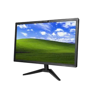 Grosir Monitor Komputer DC 12V dengan Input Pixel Speaker Kamera 19 20 21.5 23 Inci Tft Lcd Led Pc Desktop untuk Rumah/Kerja