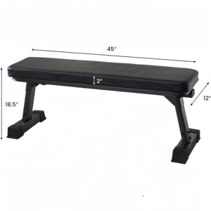CZFIT Adjustable Metal <b>Dumbbell</b> Flat Bench Press Fitness Exercise Flat Fitness Bench with Power Weight Lifting Features - Product Image 2