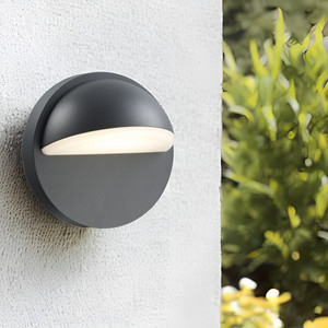Lampe LED d'<span class=keywords><strong>extérieur</strong></span> moderne en aluminium moulé sous pression avec diffuseur en polycarbonate, lampes murales étanches pour le jardin - Product Image 2
