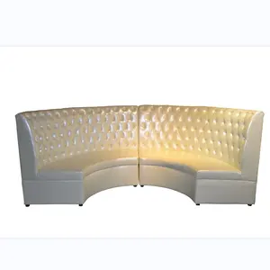 Bán buôn OEM thiết kế da ghế mềm giá rẻ nhà hàng gian hàng chỗ ngồi đồ nội thất sofa Booth