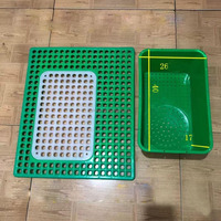 Nouvelle cage à lapins automatique de type H avec nichoir en acier galvanisé à 2 niveaux pour mère et bébé, facile à nettoyer pour une utilisation à la ferme ou à la maison