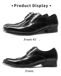 Zapatos Oxford de Hombre 2025, de Lujo, Diseño Italiano, Hechos a Mano, de Cuero Genuino, con Cordones, Punta en Pico, Antideslizantes, Precio de Fábrica - Product Image 6