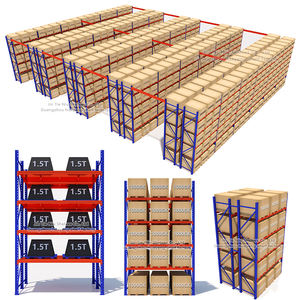 Système de Rayonnage à Palettes à Poutres Robuste pour Entrepôt, de 800 kg à 4000 kg, pour Stockage Industriel Sélectif en Usine - Product Image 1