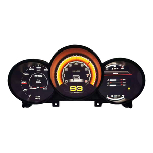 Système Linux, écran numérique 12,3 pouces compatible avec Porsche 987 2005-2012, affichage virtuel du tableau de bord, compteur de vitesse LCD, panneau d'instruments - Product Image 1