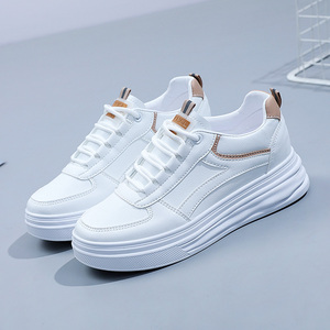 W1763 <span class=keywords><strong>Chaussures</strong></span> de sport décontractées légères à fond plat pour femmes, imperméables avec planche intérieure surélevée pour l'automne, l'été et le printemps. - Product Image 6