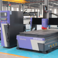 Machine de fraisage CNC ATC 1325 Haute précision avec changement d'outil automatique pour le bois, le plastique et l'aluminium Haute configuration