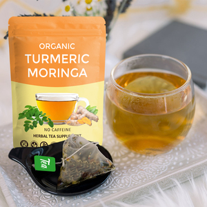 Private Label OEM Customize <strong>Organic</strong> Turmeric Root with Moringa <strong>Tea</strong> <strong>Herbal</strong> Blend <strong>Tea</strong> - Product Image 5