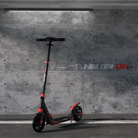 Trottinette électrique pliable en Aluminium, de 200 pouces, grandes roues, double Suspension