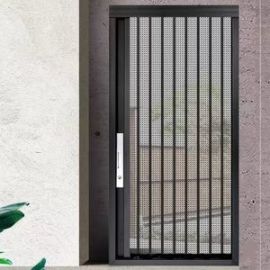Zanzariera Pieghevole per Esterni in Stile Moderno con Rete a Maglia Diamantata, Schermo Telescopico Invisibile in Alluminio e Acciaio Inossidabile 5 - Product Image 3