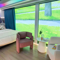TUNE Maison Capsule de Luxe, Pod Spatial, Structure en Acier, Isolée, Étanche, pour Complexes Hôteliers et Camping, Vente en Gros Usine