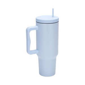 40oz Bottle <b>with</b> Handle Hot Coffee Mug <b>Cup</b> Thermal Stainless Steel Tumbler <b>with</b> Straws Vacuum <b>Flask</b> Insulated Portable <b>Cup</b> - Product Image 5