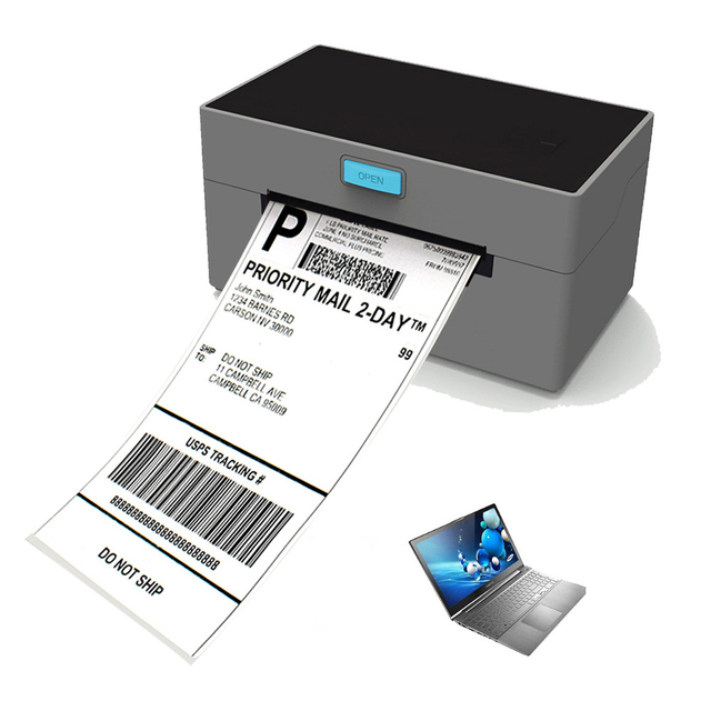 Gzlanu 9220 POS Wholesale 4-Inch Mobile Thermal Label Printer Private Label Customization for E-commerce and Logistics