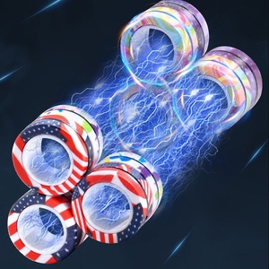 Daily Play Fidget Spinner Home Use Fidget <b>Ring</b> Toy Adults <b>Stress</b> Relief Toy for Home Office Daily Relaxation Use - Product Image 6