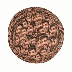 Custom Photo Printed Fisherman Bucket Hat Funny Street Style Polyester Cap for Men Women for Beach Travel Cartoon <b>Leaf</b> Pattern - Product Image 2