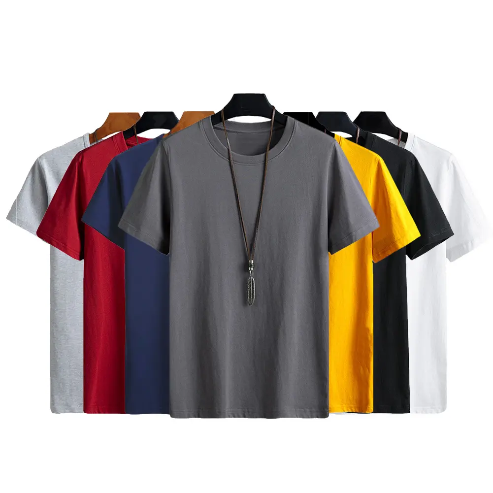 Bán Buôn Chất Lượng Cao Mens, Trống Camisas Phương Thức Áo Thun In Ấn Tùy Chỉnh Đồng Bằng T-shirt Logo In Đen T Áo Sơ Mi