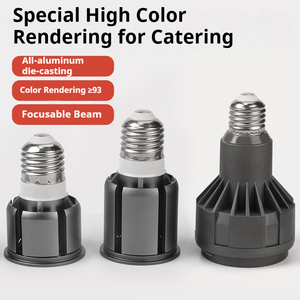 Лампа прожектора IMENS JDC50 E27 с антибликовым покрытием, светодиодная <span class=keywords><strong>2700K</strong></span>-6500K, гостиничный алюминиевый CCC, сертифицированный Ra93, 3 года - Product Image 2