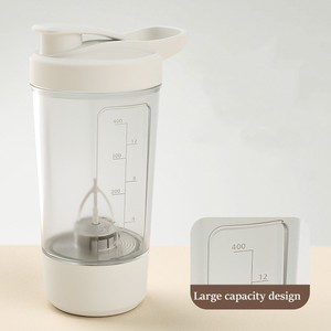 แก้วน้ำกีฬาอัตโนมัติ ปราศจากสาร BPA พร้อมระบบกวนในตัว สำหรับโปรตีนเชค กาแฟ ข้าวโอ๊ต  ถ้วยผสมพลาสติก สะดวกต่อการใช้งาน - Product Image 4