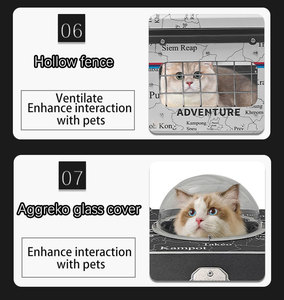 Maleta de Viaje para Mascotas de Aleación de <span class=keywords><strong>Aluminio</strong></span> de Alta Calidad, 65L, Maleta Superior para Motocicleta, Caja Trasera para Perros y Gatos - Product Image 6