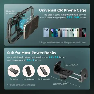 Kit de Vídeo para Celular All-in-One SmallRig 4596 X Brandon Li com Cage de Liberação Rápida para iPhone 16 Pro / Pro Max - Product Image 2