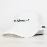 Gorra deportiva para correr de secado rápido de verano con 6 paneles bordados personalizados con ala curva y agujeros traseros gorra deportiva para niños adultos