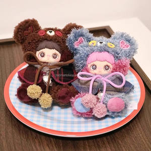 100% orijinal MayMei minik ayı çerez serisi vinil peluş bebekler kör kutu asılı anahtarlık güzel oyuncaklar rakamlar çanta dekorasyon - Product Image 5