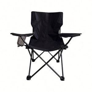 Chaise pliante personnalisée avec accoudoirs, portable, pour extérieur, loisirs, camping, plage - Product Image 1