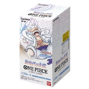 OP05 Ban Dais One Piece Card Game - Prodotti Ufficiali Autentici PTCG - <span class=keywords><strong>Giochi</strong></span> da Tavolo, Battaglie, <span class=keywords><strong>Carte</strong></span> da Collezione Rare, Scatola Regalo di <span class=keywords><strong>Carte</strong></span> - Product Image 1