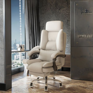 เก้าอี้หนัง PU สำหรับผู้บริหารเก้าอี้ปรับระดับได้ทันสมัยเหมาะสำหรับการนั่งในสำนักงาน - Product Image 3