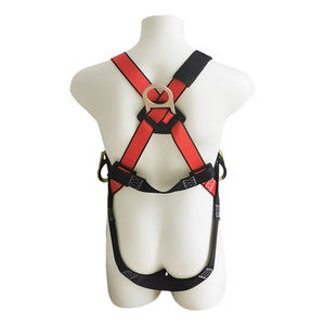140kg Ce承認完全安全ハーネス落下保護屋根付きハーネスストラップヤードショックアブソーバー付きフルボディ安全ハーネス - Product Image 2