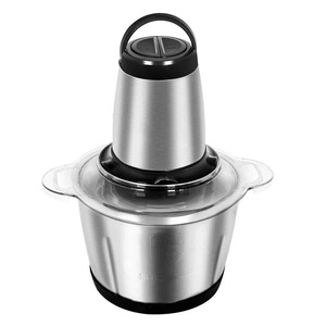 Robot da cucina elettrico multifunzione pesante 3L/2L Mini tritatutto per verdure affetta trito carne per uso casalingo - Product Image 2