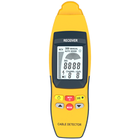 Détecteur de câbles numérique portable VA6830 avec écran LCD, protection IP65, CE - Détection de défauts de court-circuit en conduite/sol