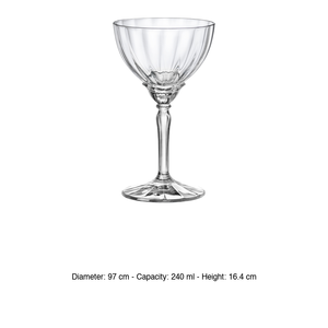 Copa de champán Florian 24 cl, altura 16.4 cm, diámetro 9.7 cm, Bormioli Rocco - Product Image 3