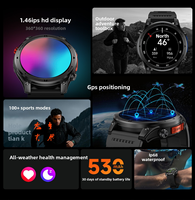 VVS Montre Connectée GPS Sport Homme Étanche Cardio Fitness Appel OEM Logo Personnalisé 2026