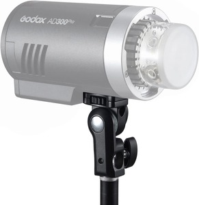 Soporte <span class=keywords><strong>Godox</strong></span> AD-E2 con tornillo de 1/4" en la parte superior para sujetar el flash Speedlite <span class=keywords><strong>Godox</strong></span> <span class=keywords><strong>AD200</strong></span> AD200PRO AD300PRO - Product Image 4