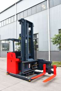 Elevador 1,0 T 1,5 T 3 vías Trilateral eléctrico apilador carretilla elevadora 5M 6m 4M - Product Image 2