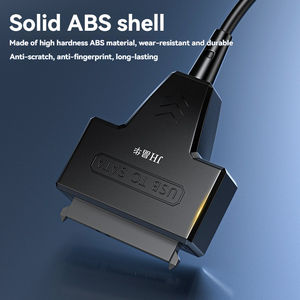 Горячая распродажа: Кабель-адаптер <span class=keywords><strong>USB</strong></span> 2.0 на <span class=keywords><strong>SATA</strong></span> (7+15 контактов, 22 контакта), двойной <span class=keywords><strong>USB</strong></span> 2.0 на <span class=keywords><strong>SATA</strong></span> для 2,5-дюймовых SSD/HDD дисков - Product Image 4