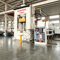 Retenedores de Rodamientos, Ejes de Motor, Ejes Huecos, Proyectiles, Prensa de Forja Hidráulica 1600T para Piezas de Automóviles Shanjiang