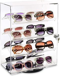 Hot Koop Acryl Transparante Afsluitbare Roterende Kast <span class=keywords><strong>4</strong></span> Afneembare Planken Showcase Vitrinekast Stand - Product Image 2