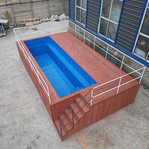 Piscine <span class=keywords><strong>hors</strong></span> <span class=keywords><strong>sol</strong></span> pour la maison, grande fenêtre en verre, conteneur, piscine en fibre de verre, bois extérieur, piscine <span class=keywords><strong>hors</strong></span> <span class=keywords><strong>sol</strong></span> - Product Image 5