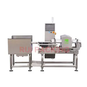 RL-2510 entegre tünel Metal dedektörü ve kantar küçük poşet için kutu paketi olmadan alüminyum film - Product Image 1