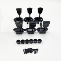 Retro Style Semi Enclosed Jade Tuning Pegs High Quality for LP Electric Guitar Folk Wooden Guitar Accessories