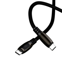 Kabel USB 100W 1m dengan Layar LED, Pengisian Daya Super Cepat & Transfer Data, Tipe-C ke Tipe-C