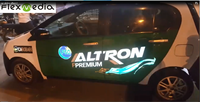 Póster Luminoso para Autos en Oferta, Adhesivo LED para Publicidad en Autobuses, Taxis y Escuelas, con Bajo Costo