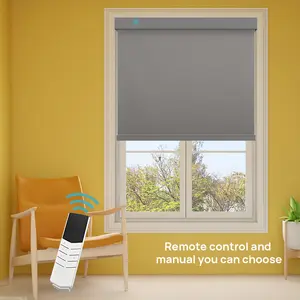 Stores enrouleurs à ressort sans fil et télécommande électrique Stores enrouleurs motorisés pour fenêtre