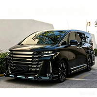 Nuevo Kit de Labio Delantero Estilo Modellista Premium con Recortes para Salida de Escape para Kit de Carrocería Alphard Vellfire AH30 AH40
